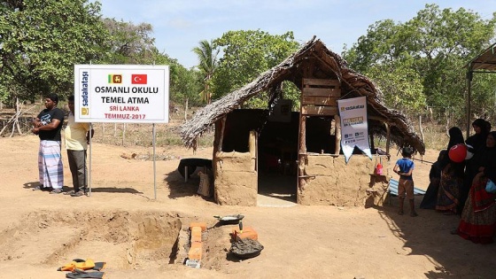 Sri Lanka'da 'Osmanlı Okulu'nun temelleri atıldı