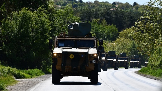 'Steadfast Defender 21' NATO tatbikatı için yola çıkan birlikler Bükreş'e ulaştı