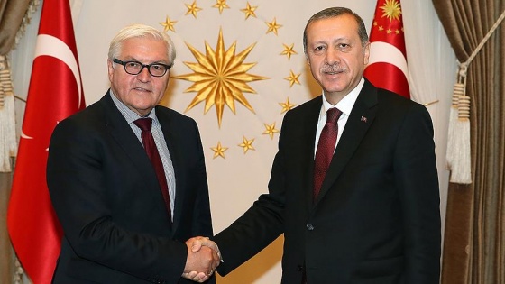 Steinmeier'den Erdoğan'a tebrik