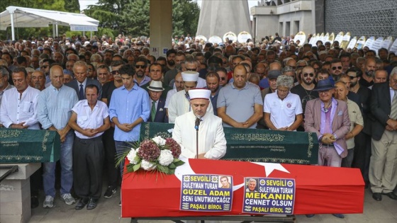 Süleyman Turan son yolculuğuna uğurlandı