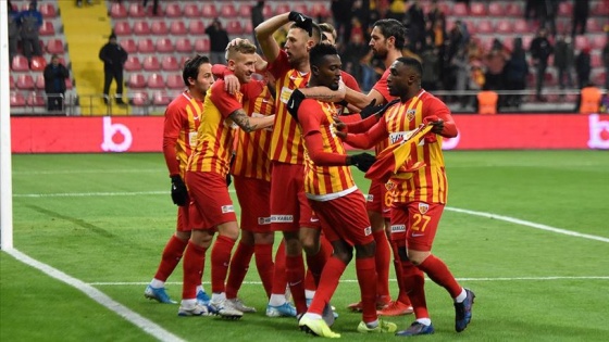 Süper Lig&#039;de haftanın kapanış maçını Kayserispor kazandı