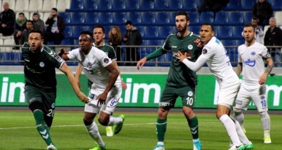  Süper Lig: Kasımpaşa: 1 - Atiker Konyaspor: 1 (Maç sonucu)