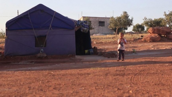 Suriye'deki çadır kentleri aşırı sıcak 'vurdu'