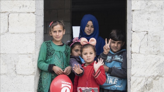 Suriye’deki savaşta anne ve babasını kaybeden Zeynep sıcak bir yuvaya kavuştu