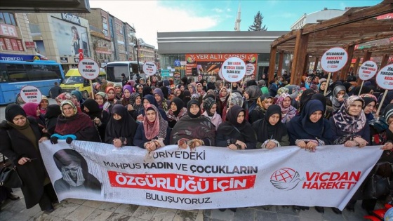 Suriye'deki tutuklu kadın ve çocuklar için destek çağrısı