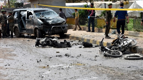 Suriye'nin kuzeyindeki Bab’da bombalı terör saldırısında 1 sivil öldü