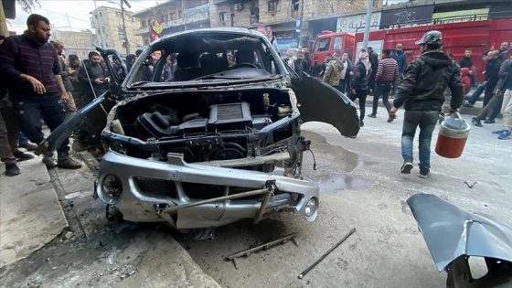 Suriye'nin kuzeyindeki Bab ilçesinde terör saldırısında 1 sivil öldü, 3 sivil yaralandı