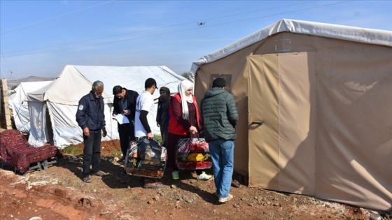 Suriye'nin kuzeyindeki Çobanbey'de tutuklular için terzilik ve ayakkabıcılık atölyesi kuruldu