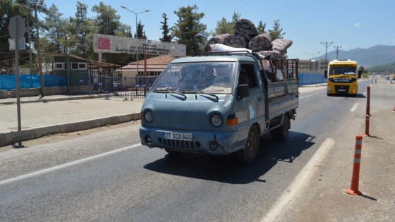 Suriyeliler çadır kentten taşınıyor