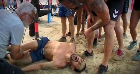 Survivor'da Serhat Akın oyun sırasında sakatlandı! |Durumu nasıl?