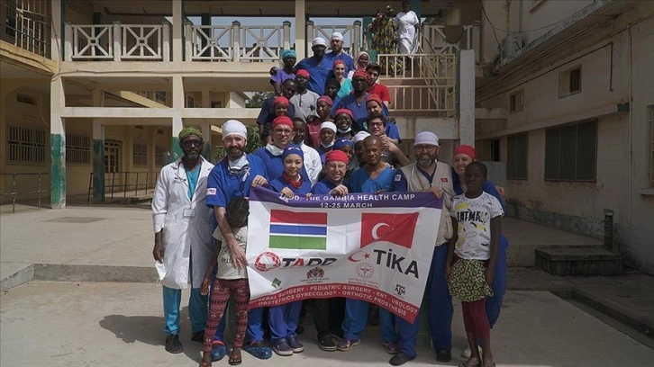 TADD, sağlık organizasyonuyla Gambiya'da binlerce kişiye ulaştı