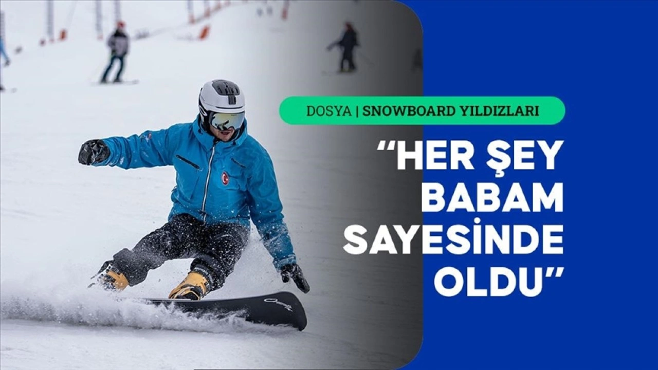 Tahta snowboarddan altın madalyalara