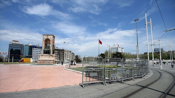 Taksim Meydanı'nda 1 Mayıs tedbirleri