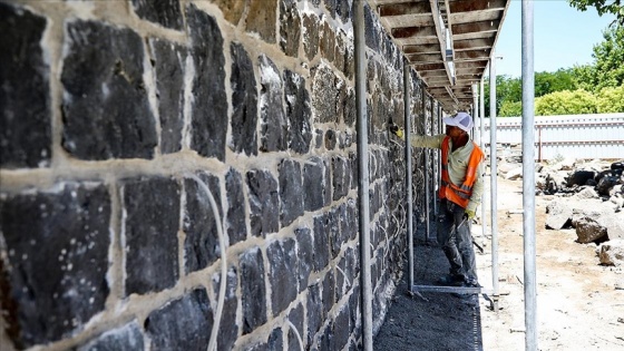 Tarihi Diyarbakır Surları, restorasyonda kullanılan bazalt çubuklarıyla daha da sağlam olacak