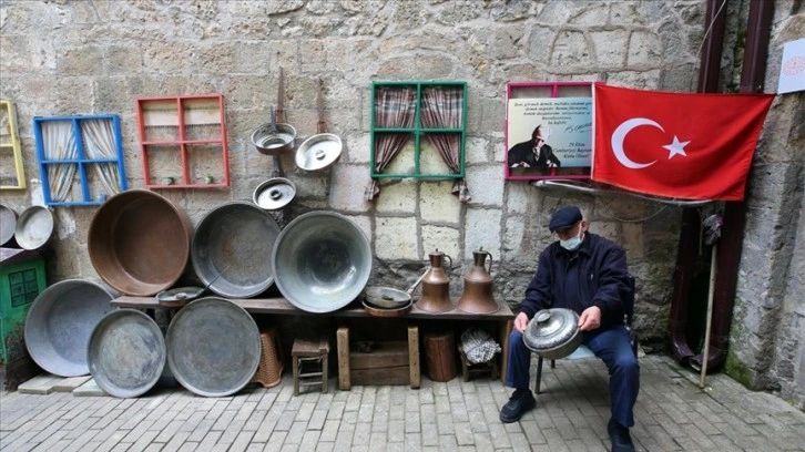 Tarihi dokusunu koruyan "Ortahisar" kültür rotasında