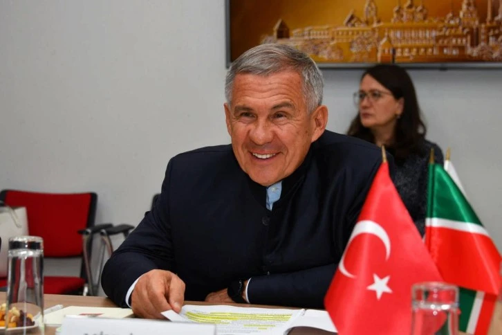 Tataristan lideri Minnihanov: Türkiye'den yeni projeler umuyoruz