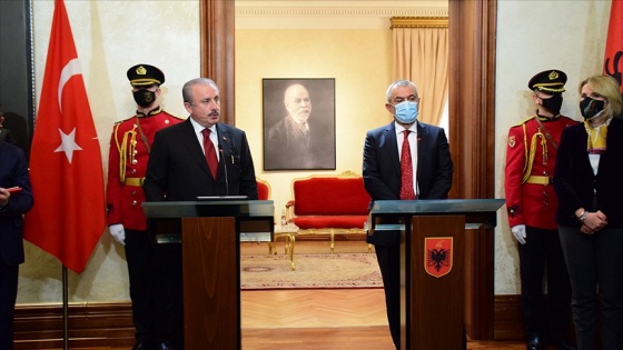 TBMM Başkanı Şentop: FETÖ&#039;nün Türkiye-Arnavutluk ilişkilerini zehirlemesine asla izin vermeyeceğiz