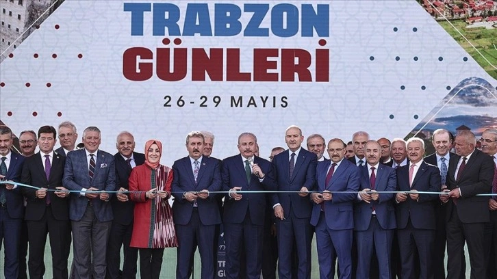 TBMM Başkanı Şentop ve Bakan Soylu, Trabzon Günleri etkinliğine katıldı