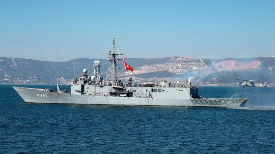 TCG Gökova Fırkateyni Katar'da