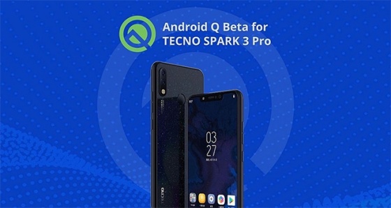 TECNO Mobile, SPARK 3 Pro'nun Android Q Beta'ya yükseltme planlarını duyurdu