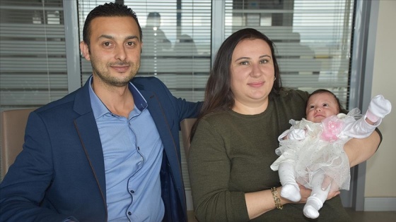 Tekirdağ'da 500 gram doğan 'parmak bebek' yaşama tutundu