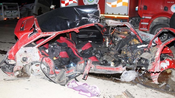 Tekirdağ’da trafik kazası: 1 ölü, 1 yaralı