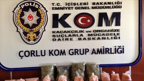 Tekirdağ Çorlu'da uyuşturucu operasyonu