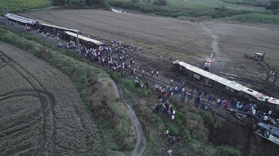 Tekirdağ'daki tren kazasında 24 kişi canından oldu