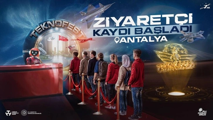 TEKNOFEST Akdeniz Teknoloji Yarışmaları için ziyaretçi kayıtları başladı