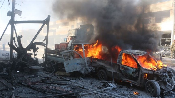 Tel Abyad'da bombalı terör saldırısı: 4 ölü