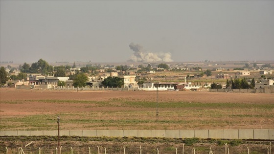 Tel Abyad'daki terör hedefleri ateş altında