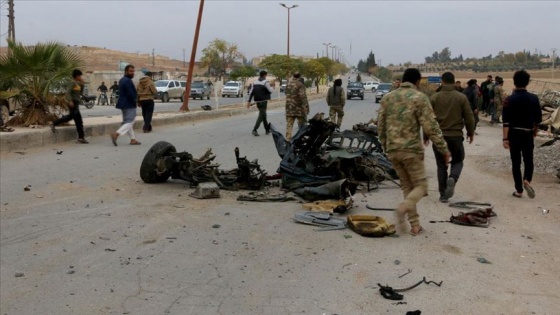 Tel Abyad'daki terör saldırısında 5 sivil yaralandı