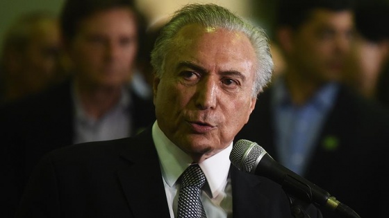 Temer yolsuzluk suçlamalarını reddetti