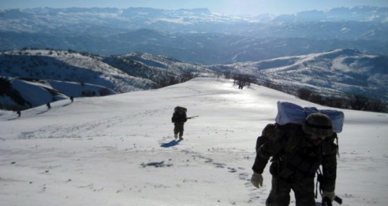 Tendürek Dağı’na havadan ve karadan operasyon