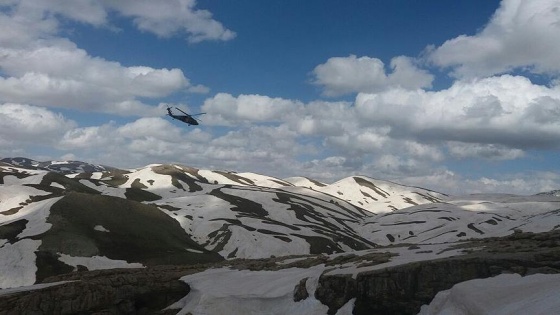 Terör operasyonunda sığınak ve mağaralar imha edildi