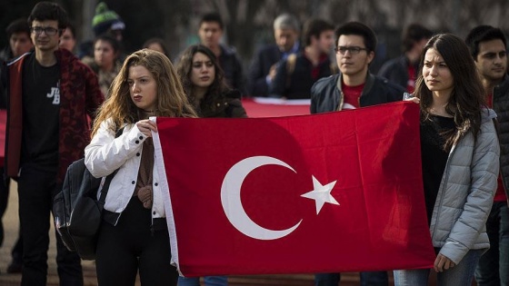 Terör saldırısı Beyaz Saray önünde protesto edildi