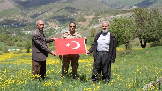 Terörden temizlenen yaylada doğa yürüyüşü