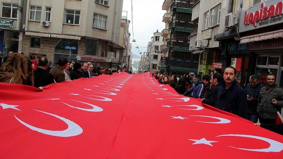 'Teröre Karşı Giresun Tek Ses'