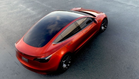Tesla Model 3'ün prototipi göründü!