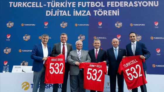 TFF ve Turkcell sponsorluk anlaşması imzaladı