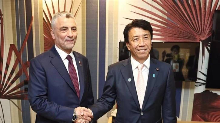 Ticaret Bakanı Bolat, Japonya Ekonomi, Ticaret ve Sanayi Bakanı Saito ile görüştü