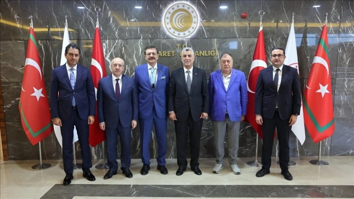 Ticaret Bakanı Bolat, TOBB Başkanı Hisarcıklıoğlu'nu kabul etti