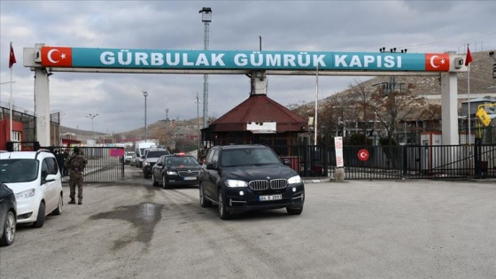 Ticaret Bakanı Pekcan, Gürbulak Sınır Kapısı'nda incelemelerde bulundu