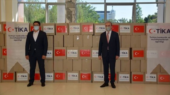 TİKA'dan Özbekistan'da ihtiyaç sahibi ailelere 13 ton gıda yardımı