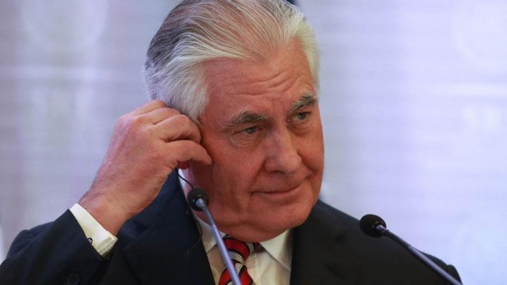 Tillerson'dan ilk açıklama