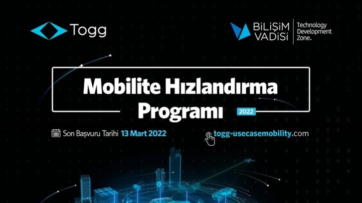 Togg'un Mobilite Hızlandırma Programı başvuruları 13 Mart'a kadar sürüyor