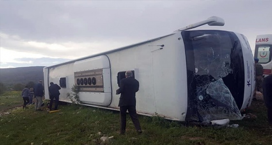 Tokat'ta cenaze dönüşü kaza: 2 ölü, 10 yaralı