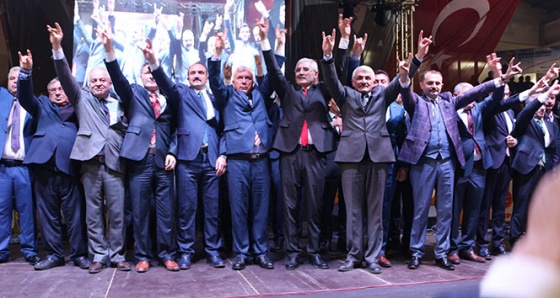 Tokat'ta MHP belediye başkan adayları tanıtıldı