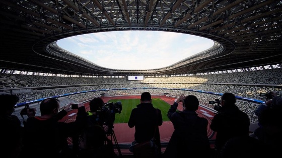 Tokyo Olimpiyatları'na ev sahipliği yapacak Japonya Ulusal Stadı açıldı