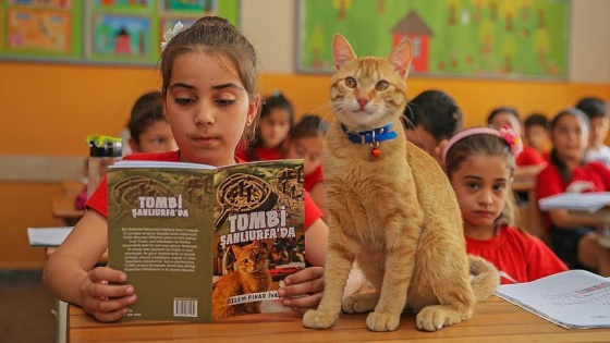 'Tombi' kitap kahramanı oldu